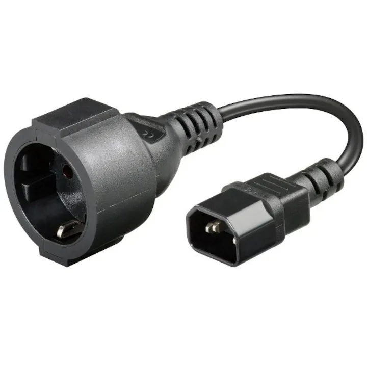 Cablu Adaptor de la Mufa IEC320-C14 la Schuko