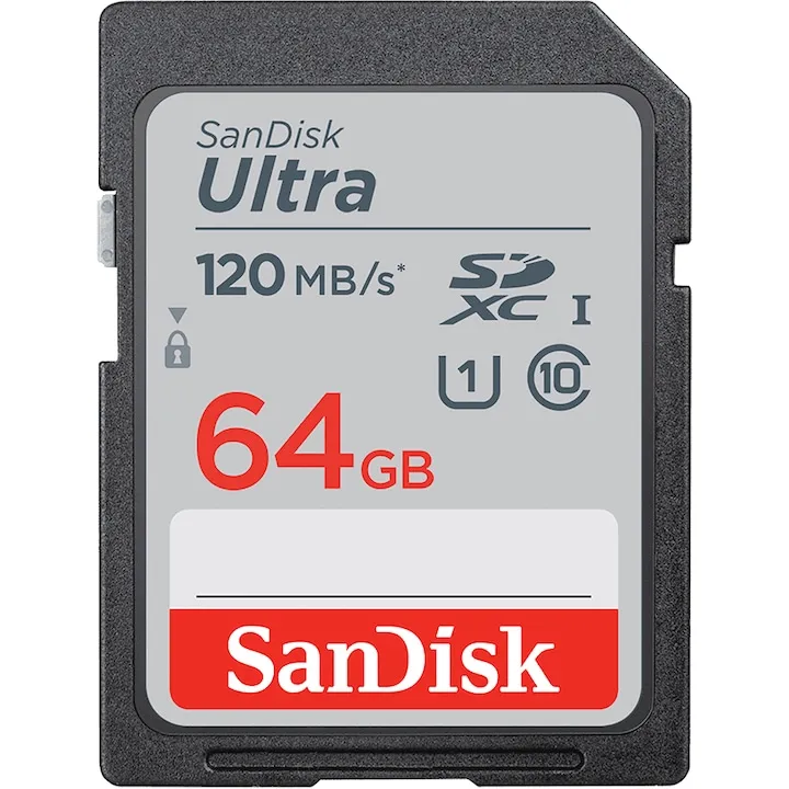 Card de memorie SanDisk SD Ultra SDXC