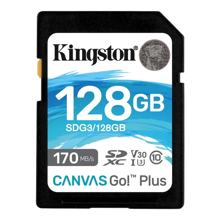 Card de memorie SD Kingston Canvas GO Plus