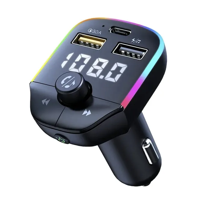 Modulator FM Auto cu Bluetooth 5.0, LUVLU™