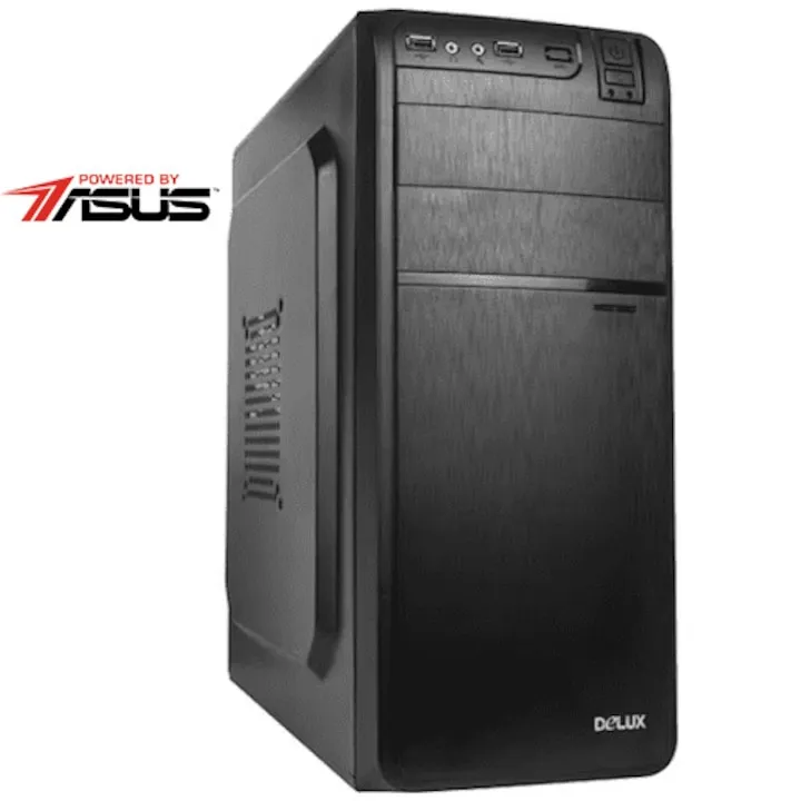 Sistem Desktop PC Serioux Powered by ASUS cu procesor AMD Ryzen™ 5 2400G