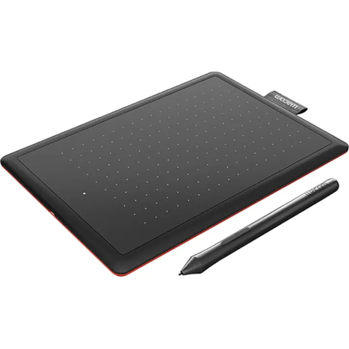 Wacom One Small, Negru/Rosu